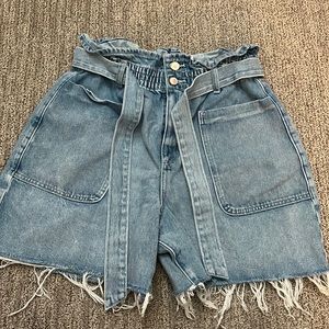 Zara Paperbag shorts